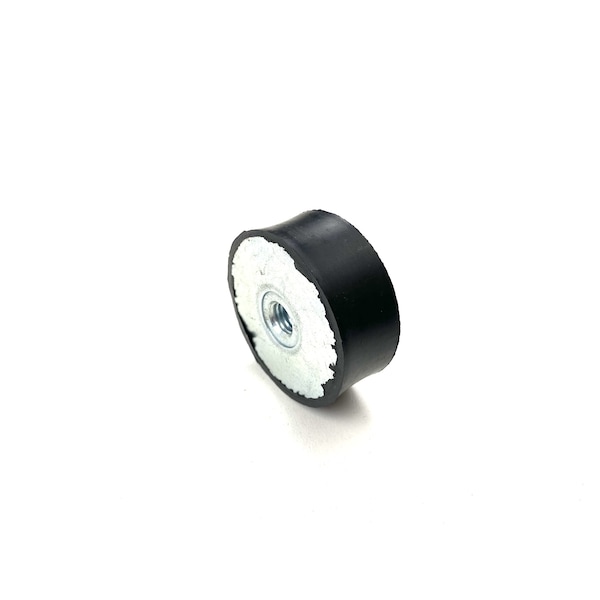 Fairchild Industries Rubber vibration isolator mount, female to female, metric, Natural Rubber 50A, Zinc-plated steel RVI1013-FF50 - main